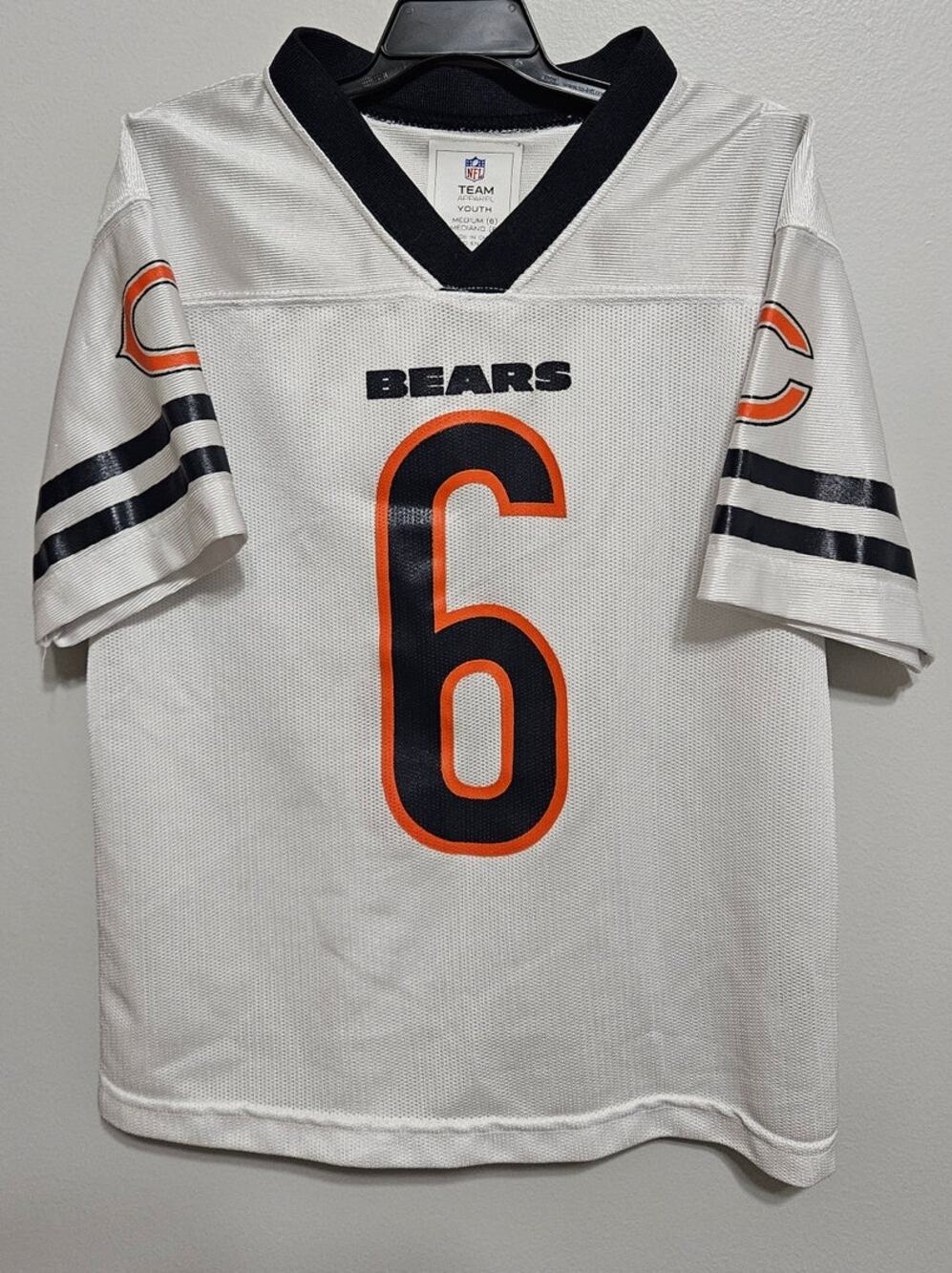 Chicago Bears Youth Jersey Jay Cutler #6 Size M (8) NFL Team Apparel Football